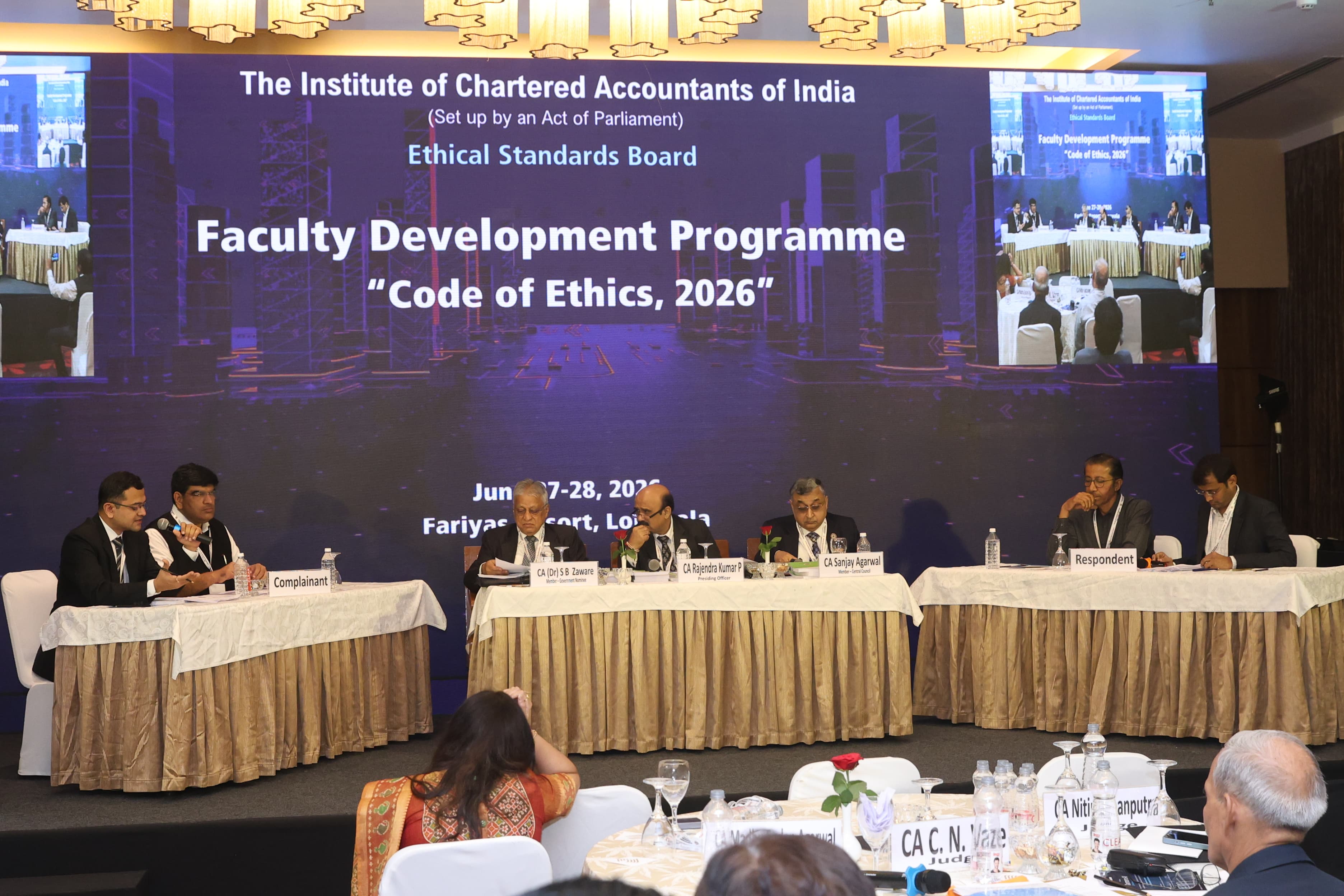 Faculty Development Programme on Code of Ethics, 2026 - participants group photograph